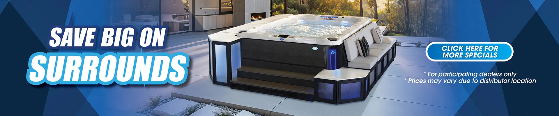 Calspas hot tub being used in a family setting - Coos Bay