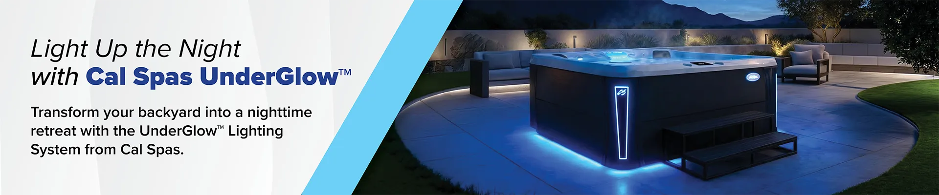 Calspas hot tub being used in a family setting - Coos Bay