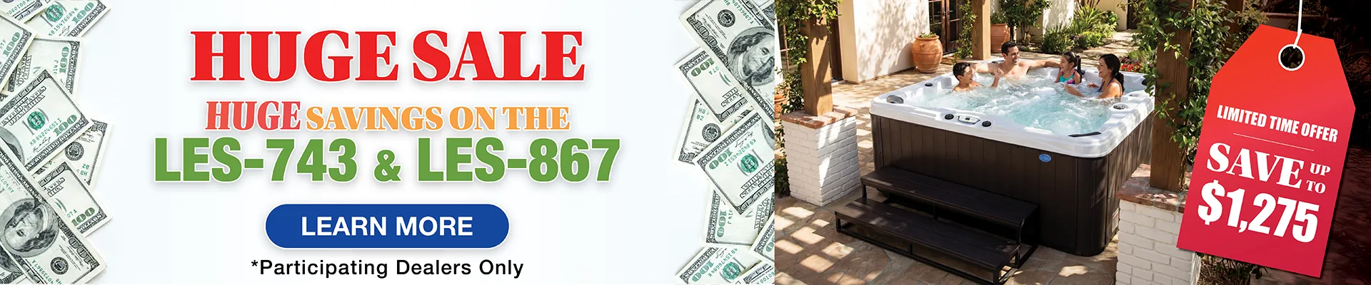 Calspas hot tub being used in a family setting - Coos Bay