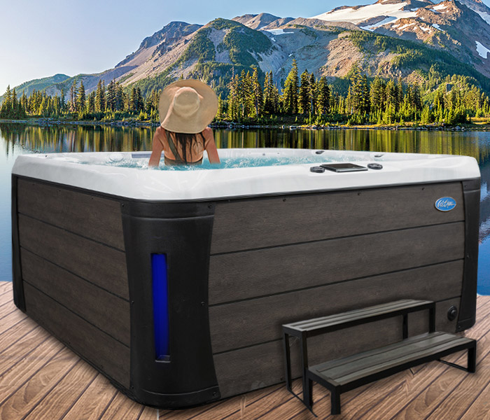 Calspas hot tub being used in a family setting - hot tubs spas for sale Coos Bay